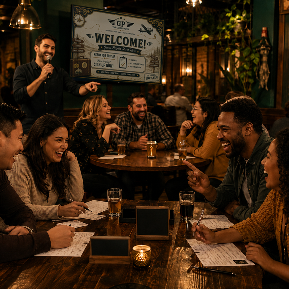 Getting started with The Guided Pour bar games